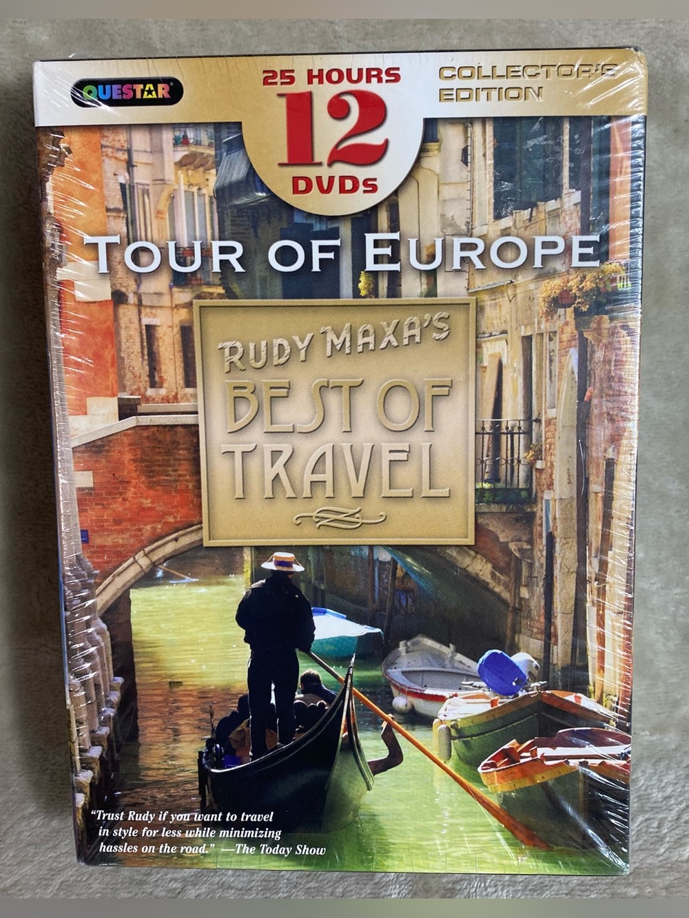 Tour of Europe: Rudy Maxa's Best of Travel 12 DVDs Collectors Edition New Sealed